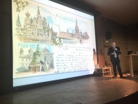 В ДК "ЗИЛ" прошла виртуальная экскурсия по Москве XIX века на почтовых открытках